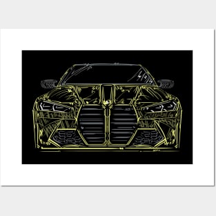 BMW M4 Posters and Art